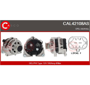 Spínač riadenia CASCO CLS71408AS