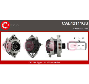 generátor CASCO CAL40209AS