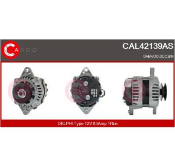 Rotor żtartéra CASCO CAR10125AS