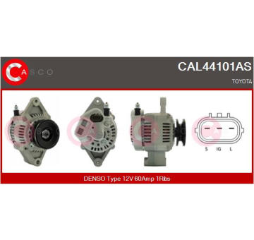 Rotor żtartéra CASCO CAR10140AS