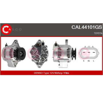 Rotor żtartéra CASCO CAR10142AS