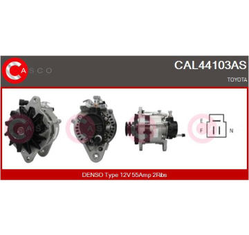 Rotor żtartéra CASCO CAR10146AS