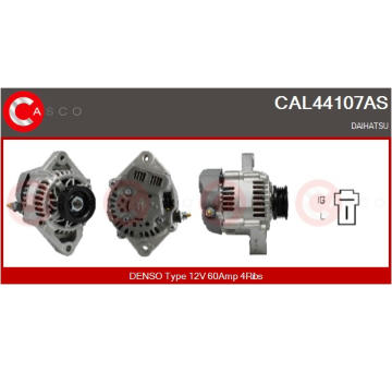 Rotor żtartéra CASCO CAR10162AS