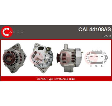 Rotor żtartéra CASCO CAR10164AS