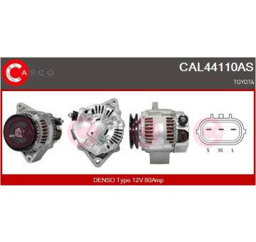 Rotor żtartéra CASCO CAR10172AS