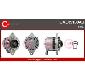 Rotor żtartéra CASCO CAR10190AS