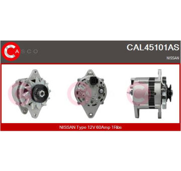 Rotor żtartéra CASCO CAR10191AS