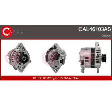 Rotor żtartéra CASCO CAR14001AS