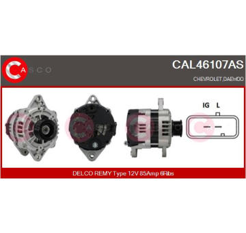 Rotor żtartéra CASCO CAR15013AS