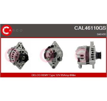 generátor CASCO CAL40287AS