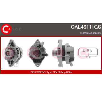 generátor CASCO CAL15476GS