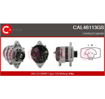 Rotor żtartéra CASCO CAR15096AS