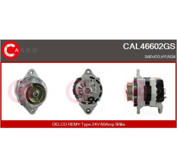 Rotor żtartéra CASCO CAR20016AS