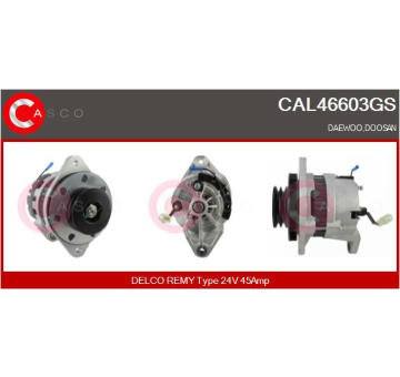 generátor CASCO CAL40302AS