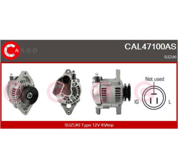 generátor CASCO CAL40306AS