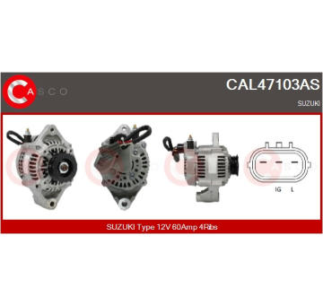 Spínač řízení CASCO CLS74009GS