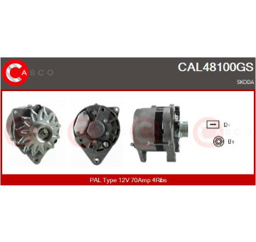 generátor CASCO CAL40313AS