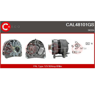 generátor CASCO CAL40316AS