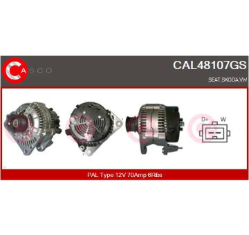 Alternátor CASCO CAL35249AS