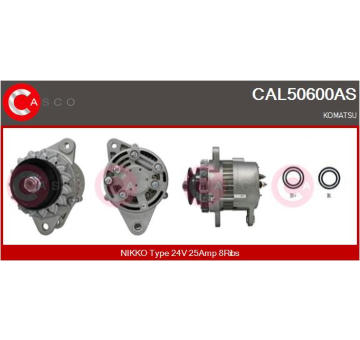 Rotor żtartéra CASCO CAR30071AS