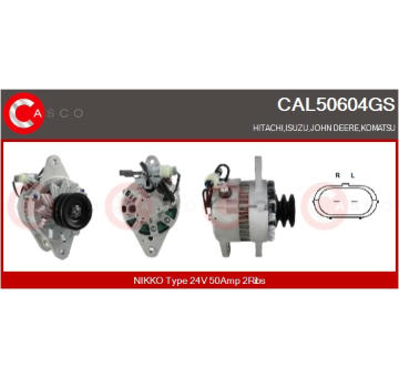 Spínač riadenia CASCO CLS76022GS
