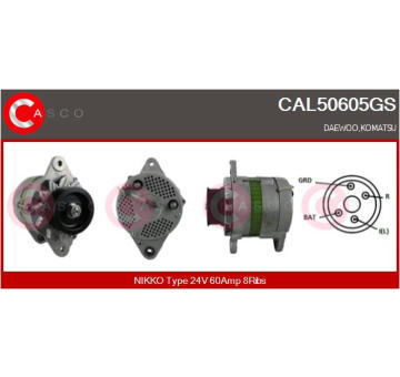 Spínač riadenia CASCO CLS76024GS