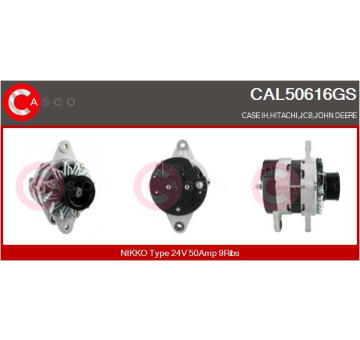 Rotor żtartéra CASCO CAR35009AS