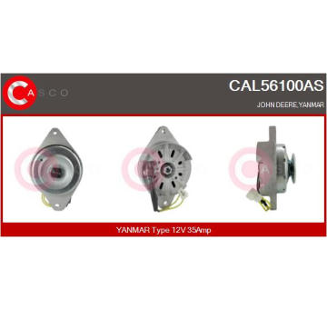 Rotor żtartéra CASCO CAR40007AS