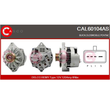 Rotor żtartéra CASCO CAR40020AS