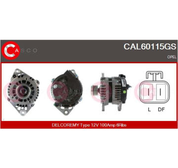 Spínač riadenia CASCO CLS77047GS