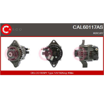 Rotor żtartéra CASCO CAR60009AS