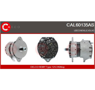 generátor CASCO CAL40415AS