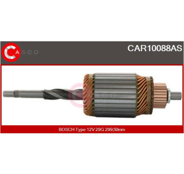 Drżiak uhlíkov CASCO CBH10102AS