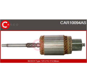 Drżiak uhlíkov CASCO CBH10107AS