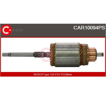 Drżiak uhlíkov CASCO CBH10108AS