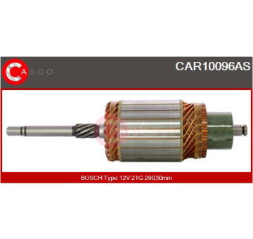 Drżiak uhlíkov CASCO CBH10109AS