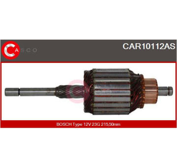 Drżiak uhlíkov CASCO CBH10119AS