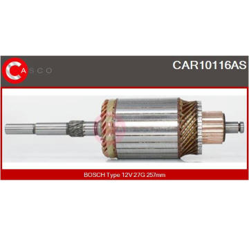 Drżiak uhlíkov CASCO CBH10122AS