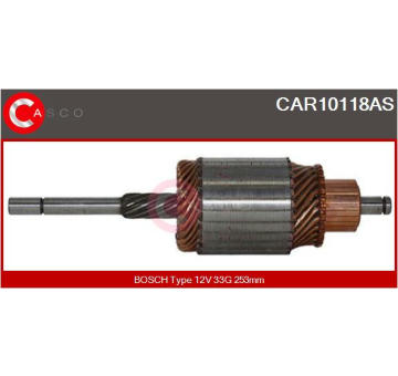 Drżiak uhlíkov CASCO CBH10123AS