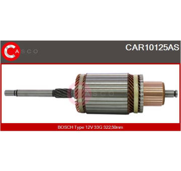 Rotor żtartéra CASCO CAR10125AS