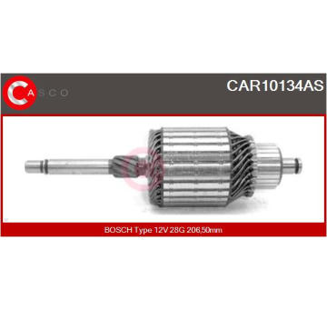 Drżiak uhlíkov CASCO CBH10136AS
