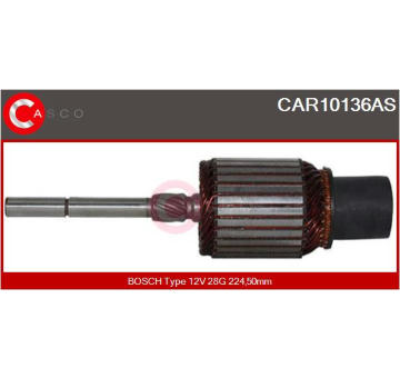 Drżiak uhlíkov CASCO CBH10137AS