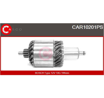 Drżiak uhlíkov CASCO CBH14102AS