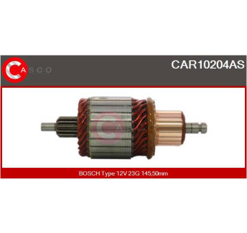 Drżiak uhlíkov CASCO CBH14104AS