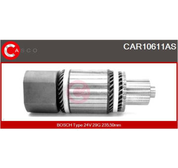 Drżiak uhlíkov CASCO CBH20100AS