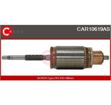 Drżiak uhlíkov CASCO CBH20109AS