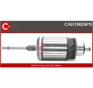 Drżiak uhlíkov CASCO CBH25100AS