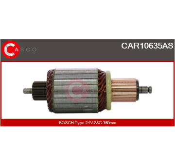 Drżiak uhlíkov CASCO CBH30104AS