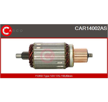 Rotor żtartéra CASCO CAR14002AS