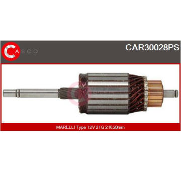 Usměrňovač, generátor CASCO CRC10606AS